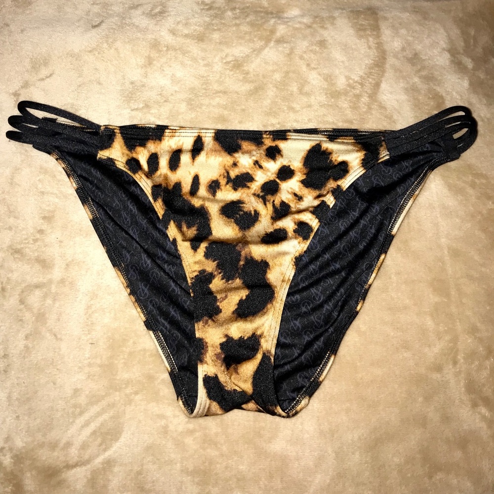 Victoria Secret Leopard Brazilian Bikini Bottoms